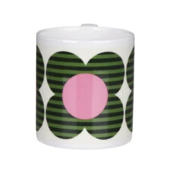 Home Furnishing Store -Home Furnishing Store mclaggan smith orla kiely msok192 green striped flower mug 02 copy 3