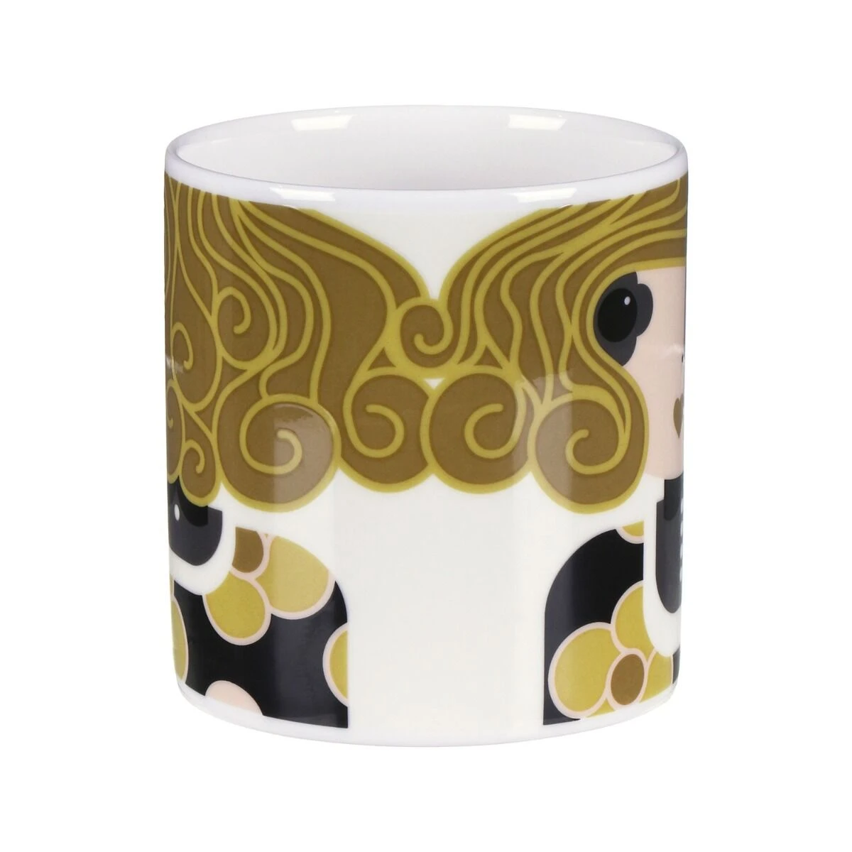 Orla Kiely Dee Dee Olive Large Mug 2 Orla Kiely Dee Dee Olive Large Mug - Image 2