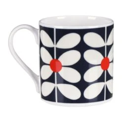 Orla Kiely 60’s Stem Navy Large Mug -Home Furnishing Store mclaggan smith orla kiely msqok174 60s stem navy large mug 03