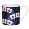 Orla Kiely Blue Bunch Of Stems Large Mug