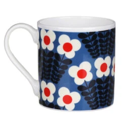 Orla Kiely Blue Bunch Of Stems Large Mug -Home Furnishing Store mclaggan smith orla kiely msqok184 blue bunch of stems large mug 03 copy 3
