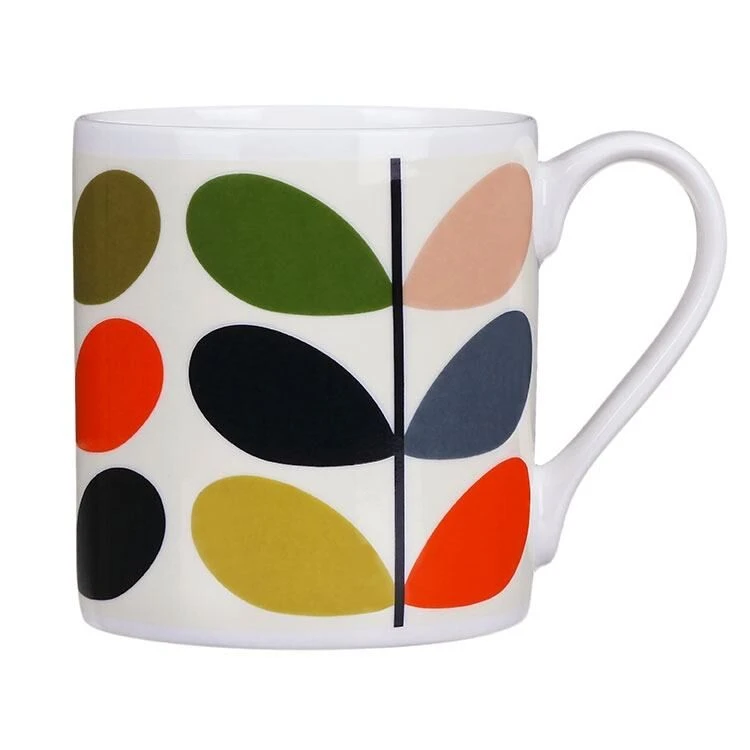 Orla Kiely Multi Stem Large Mug 1 Orla Kiely Multi Stem Large Mug