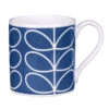 Orla Kiely Linear Stem Periwinkle Blue Large Mug
