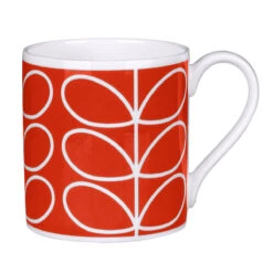Orla Kiely Linear Stem Orange Poppy Large Mug