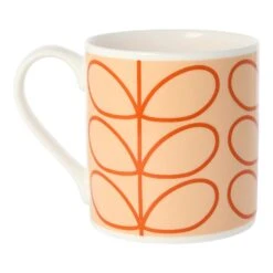 Orla Kiely Linear Stem Tomato Large Mug -Home Furnishing Store qok133c