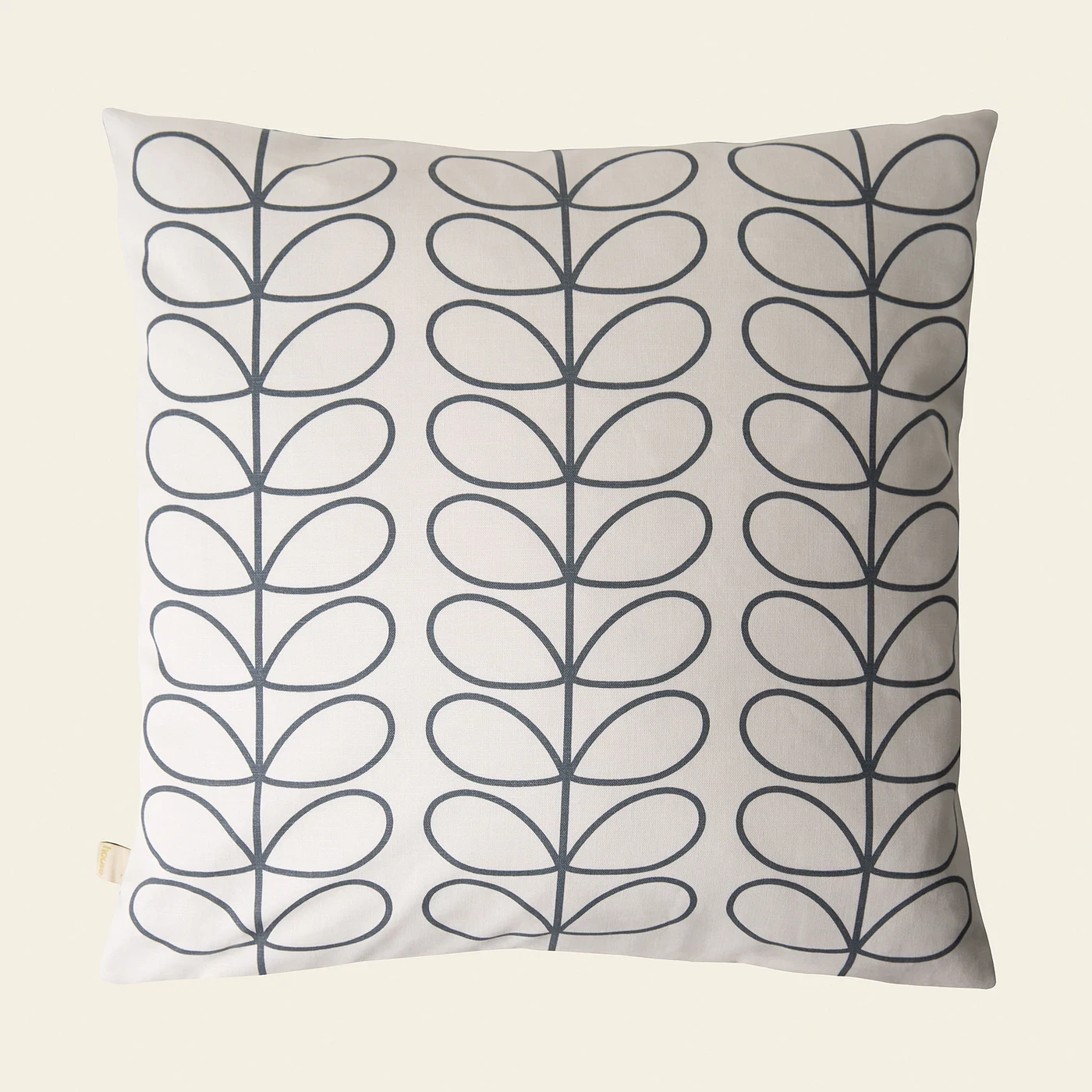 Small Linear Stem Cushion Cool Grey - Image 2